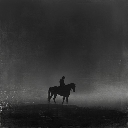 A slow, melancholic melody played on a solo acoustic guitar, evoking the loneliness and hardships of a cowboy's life on the trail. The sparse arrangement leaves space for the raw emotions to shine through, with occasional harmonica flourishes adding a touch of wistfulness. As the song progresses, the guitar picking becomes more intricate, building to a cathartic climax before settling back into a reflective outro.