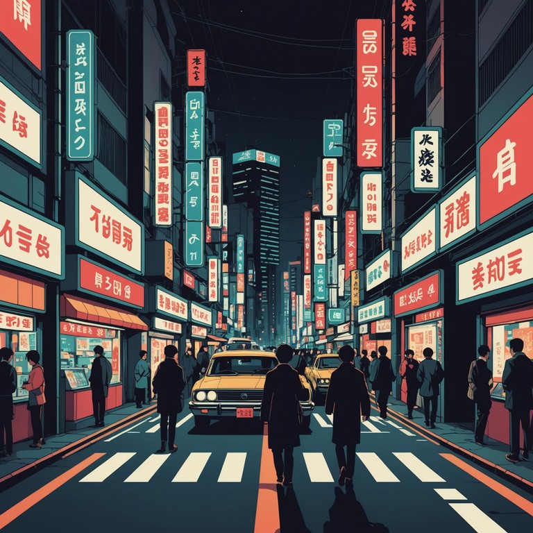 This track embodies the essence of a neon lit, future tokyo. Combining the frenetic pulse of the city with a serene sense of wonder, the composition uses traditional instruments in a modern context, presenting a hopeful vision of what lies ahead.