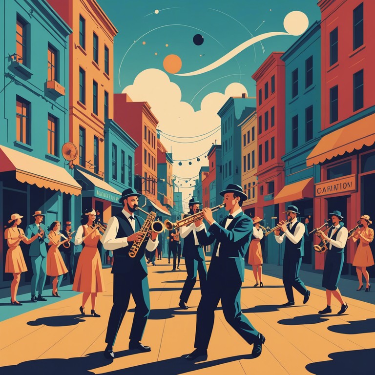 This composition encapsulates the lively spirit of klezmer music, adorned with dynamic transitions and infectious rhythms that make one want to dance and celebrate. Majestic clarinet melodies ride wave after wave of spirited harmonies, bringing out a sense of community and cultural pride.