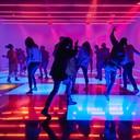 fun and energetic dance anthem with neon synth vibes.