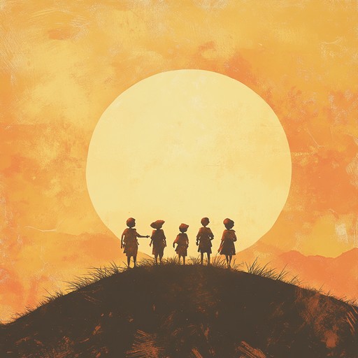 An exhilarating instrumental track that motivates kids to step out confidently and explore the wonders around them. With a spirited melody and vibrant rhythms, the song embodies the essence of adventure and the excitement of discovering something new. It's designed to uplift and encourage young hearts to be daring and imaginative.