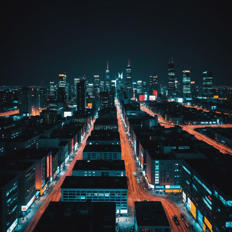 Imagine cruising down a neon lit city in the 1980s, with skyscrapers towering above and streetlights blurring past. This track captures the essence of an urgent, emotional night drive, reflecting both the excitement and the solitude of the city at night.