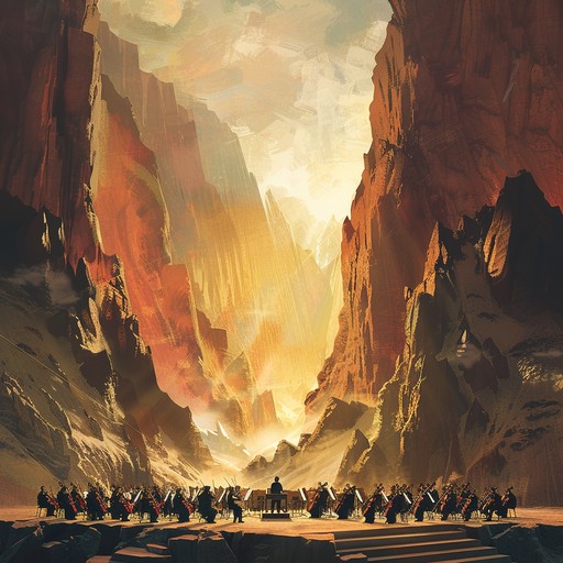 Feel the rush of an adventurous journey through majestic mountain heights, scored with sophisticated orchestral grandeur. French horn leads the way through dynamic brass and sweeping strings, embodying triumph, tension, and wonder. An exhilarating outdoor symphony.