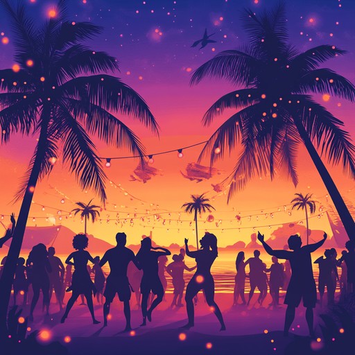 A joyful and fun filled reggaeton track designed to capture the essence of a sun soaked beachside fiesta. With playful melodies, energetic percussion, and infectious rhythms, this piece transports listeners to a place of sunset celebrations and happy dances on the sand.