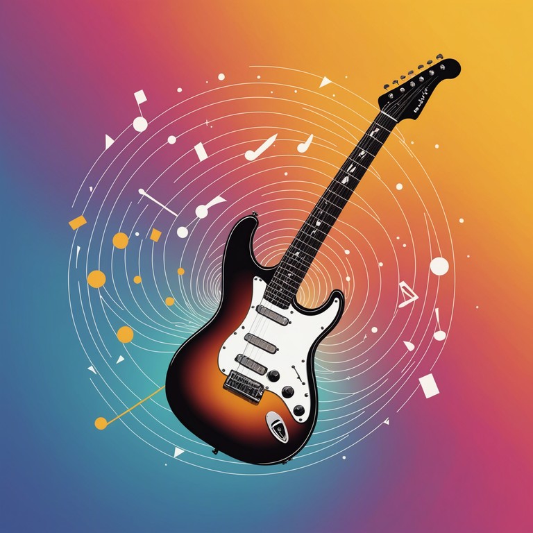 Reimagining the boundaries of fusion genre, this alternative take mixes syncopated jazz rhythms with electric guitar riffs, creating a captivating aural experience that stimulates joy and excitement. It's crafted to lift spirits and energize listeners, making it the perfect backdrop for fun and inspiration.