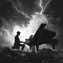 an intense piano capriccio expressing the wildness of storms