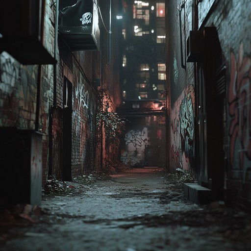 Evoking the tension and mystery of the urban night, this track blends dark beats and gritty tones to create a foreboding atmosphere reminiscent of shadow filled city streets and hidden dangers