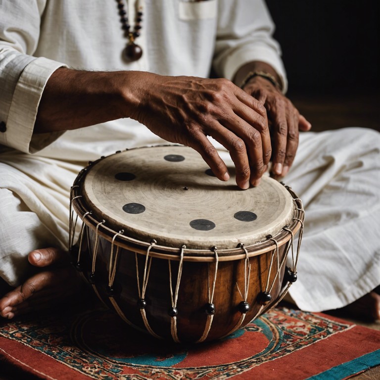 The track fuses the frenetic pace of modern frustration with the traditional beats of hindustani music, expressing anger through rapid tabla beats and a heart pounding rhythm that mimics the urgency and intensity of rage. This composition contrasts high energy playing with occasional soft sequences that resemble the fleeting moments of calm in a storm of fury.