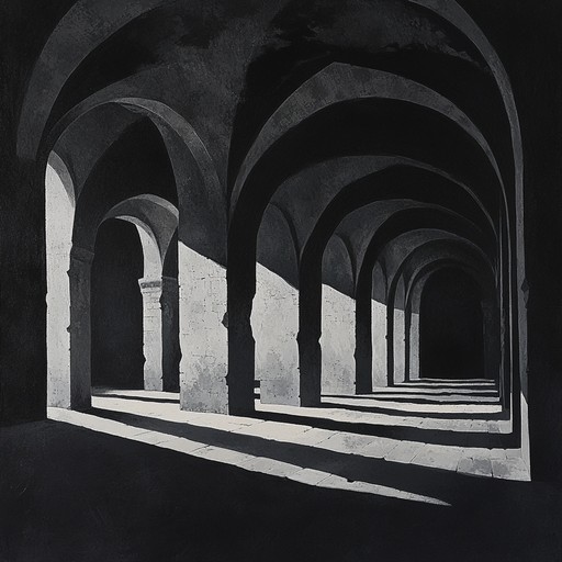 Exploring the haunting acoustics of an old cathedral's undercroft, this composition mirrors the nerve racking feeling of isolation amidst the overwhelming darkness and the chilling sound of whispers following your every step, as the mysterious pipe organ plays.