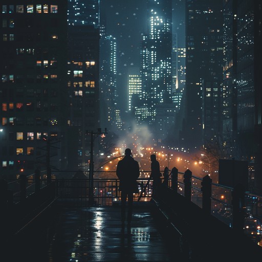 This track evokes a feeling of navigating through a bustling metropolis at night, illuminated by neon lights. The dubstep beats mirror the erratic pulse of the city, blending with sub-bass lines and glitch effects to create an immersive urban atmosphere