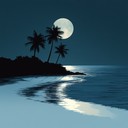 a gentle reggae instrumental evoking nights by the sea