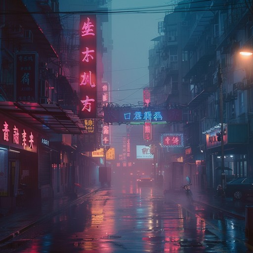 A mesmerizing urban instrumental piece that paints a vivid picture of a city under the soft glow of neon lights. The track features ambient pop elements with lush synth textures, creating a soothing and surreal soundscape perfect for evoking the magic of nighttime wanderings.