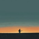 a serene fusion of western guitar and ambient soundscapes