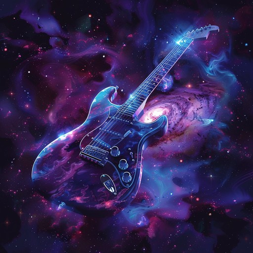 This piece combines gritty guitar riffs with progressive rock structures, creating an ethereal yet aggressive soundscape that evokes the vastness and mystery of the cosmos. The rhythm section builds tension and release, seamlessly blending complex time signatures with atmospheric spacey effects, leading the listener through an interstellar journey.