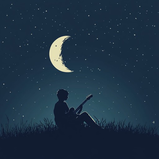 Imagine a late evening under a clear, star speckled sky. The electric guitar gently weeps, each note carrying a depth of soul and sentimentality. The bluesy riffs interspersed with poignant silences create an intimate and powerful atmosphere, drawing listeners into an emotional journey filled with nostalgia and longing