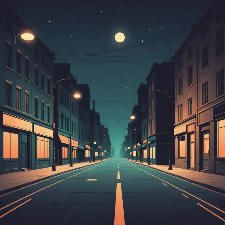 Imagine cruising through the city under a starry night sky, with smooth, chill phonk beats encapsulating the essence of nocturnal peace. The soundscape is dominated by a laid back synthesis enhanced by mellow, rhythmic basslines and subtle lo fi textures, creating an aura of tranquility perfect for late night listening.