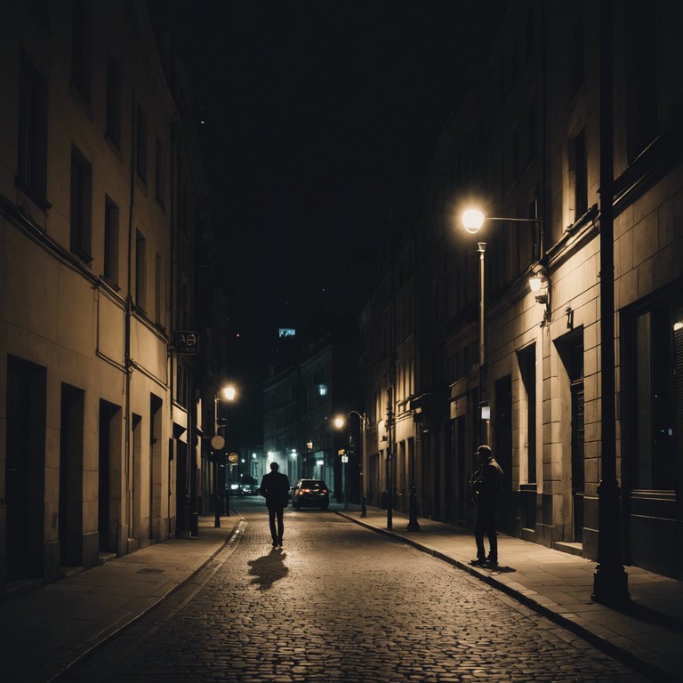 Capture the deep introspection of a lone saxophonist playing under the dim glow of a streetlamp, his sounds weaving through the chilly night air. Evoking a contemplative solitude, the track mirrors the complexity of late night thoughts and urban isolation.