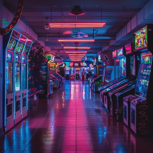 Imagine being immersed in a wild, vibrant arcade. This instrumental track captures the raw energy and frustration of getting a high score. Powerful synthesizer riffs collide with punchy drum beats, channeling the rebellious spirit of the 80s while evoking a sense of urgency and ferocity.