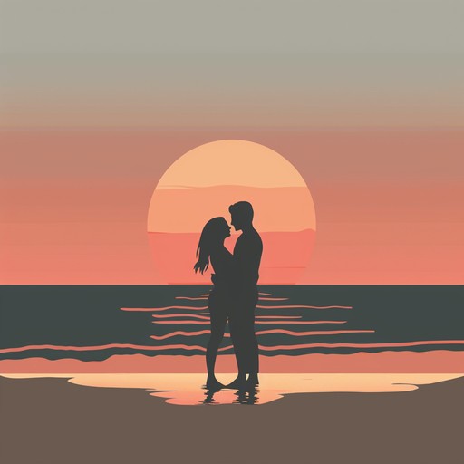 An enchanting instrumental blending passionate guitar riffs with soothing rhythms, perfect for those tender moments shared under the twilight sky, capturing the essence of love and connection.