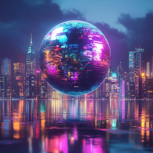 A high energy instrumental disco track featuring driving basslines, rhythmic guitar riffs, and soaring synth melodies that build to an exhilarating climax, perfect for thrilling nightclub scenes.