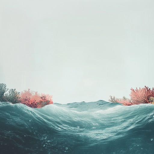 Transport listeners to a serene underwater world with soothing symphonic melodies inspired by the ocean's beauty and tranquility, featuring gentle strings, airy woodwinds, and harmonic brass arrangements. Emphasize a flowing and peaceful atmosphere, evoking the feeling of a tranquil sea.