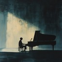 an intimate piano piece evoking solitude and quiet reflection.