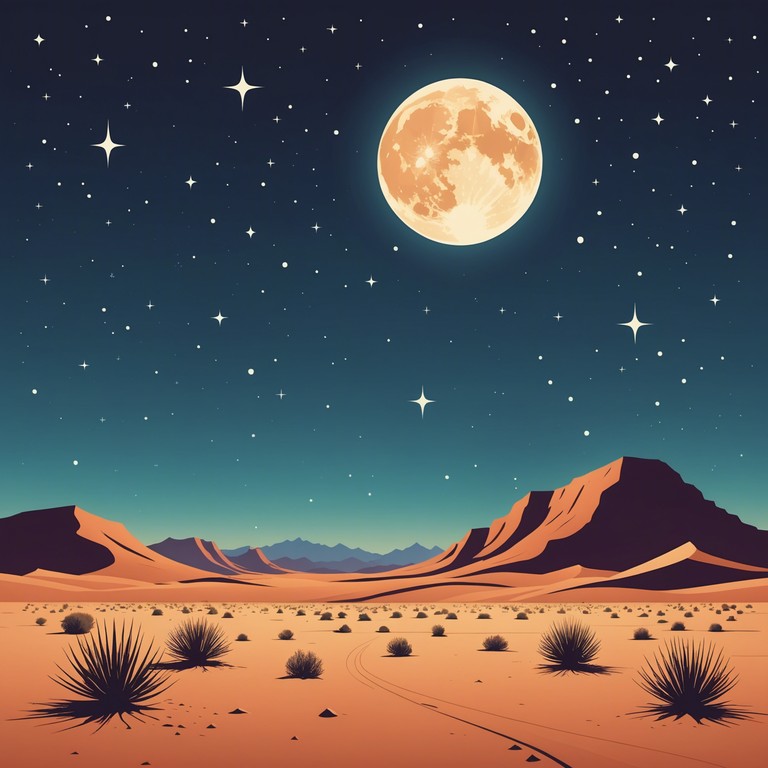 This instrumental track captures the enchanting allure of a moonlit desert landscape, blending traditional middle eastern melodies with modern sultry vibes. The piece uses haunting oud melodies that weave through an emotionally charged soundscape, reflecting the mystery and romance of the desert at night.