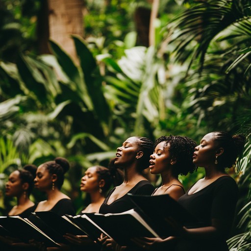 Merging the reverent tones of gospel choir harmonies with the vibrant sounds of tropical islands, this instrumental weaves together steelpans, soft marimbas, and lush synthesizers, perfect for an uplifting and serene spiritual experience.