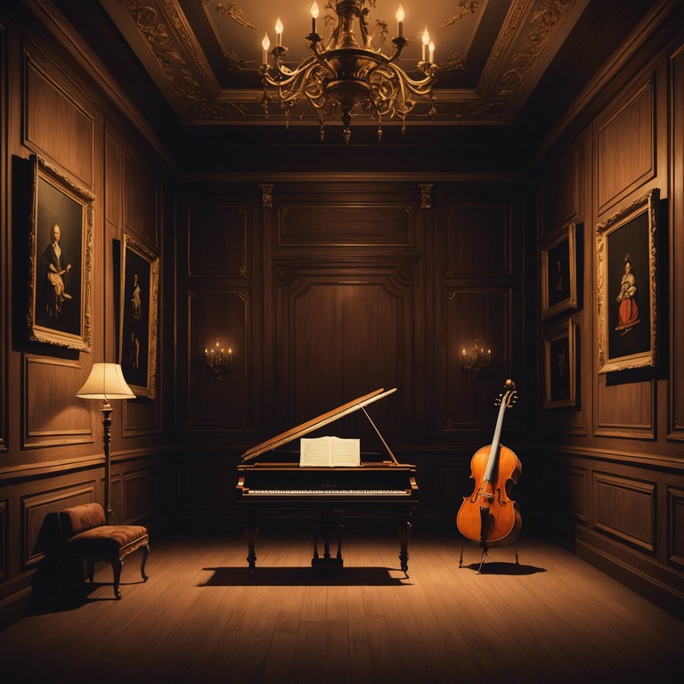 Crafted with a vintage essence, this composition channels the delicate aesthetics and emotional depth of the baroque period, reflecting themes of loss and forgotten moments through a solitary harpsichord's haunting performance