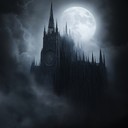 haunting, ethereal atmosphere with dark, mysterious undertones.