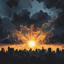 an uplifting hardcore punk instrumental igniting optimism and positive energy.