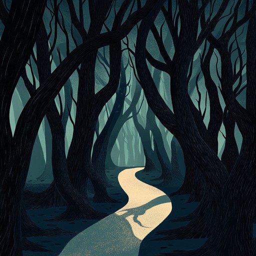 A mesmerizing instrumental piece that blends unsettling freak folk elements with haunting melodies, evoking the feeling of wandering through a dark, mysterious forest where whispers and shadows play tricks on the mind. A mesmerizing instrumental piece that blends unsettling freak folk elements with haunting melodies, evoking the feeling of wandering through a dark, mysterious forest where whispers and shadows play tricks on the mind.