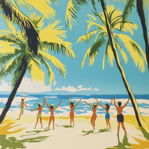 An instrumental reggae track that captures the essence of island life, featuring a blend of lively rhythms and bright melodies. The beat is driven by playful steel drums, accompanied by a laid back bassline and rhythmic guitar strums. This track is perfect for creating a cheerful and carefree atmosphere, evoking images of sunny beaches and joyous gatherings.