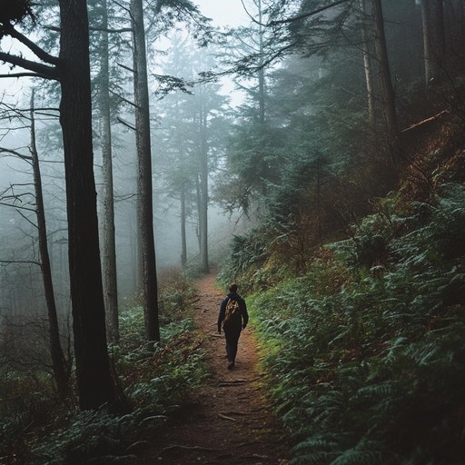 A soothing blend of acoustic guitar and ambient sounds inspired by appalachian folk, creating a contemplative atmosphere that motivates inner reflection and personal growth.