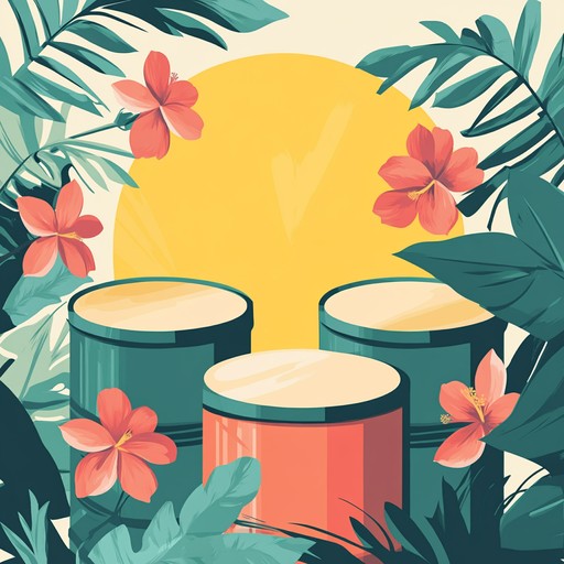 A lively instrumental featuring energetic beats and tropical sounds to evoke joy and festivity of island life.