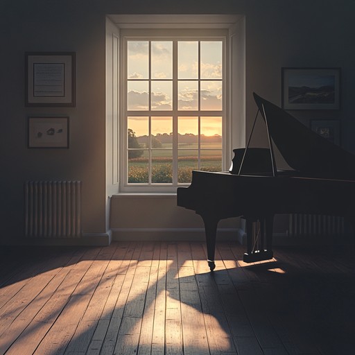 This reflective contemporary classical composition uses intricate piano melodies to evoke introspection. It gently fluctuates between melancholic tones and hopeful crescendos, providing a deeply emotional journey. Ideal for moments of quiet contemplation and looking into one's soul.