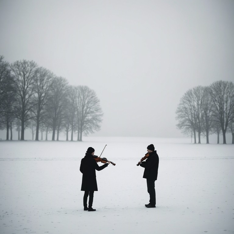 A haunting piece designed to stir the soul and evoke a sense of creeping unease. The solo violin pierces the silence, each note intensifying the feeling of isolation and introspection. It's both a shadowy companion and a foreboding storyteller, inviting listeners into a world draped in velvet darkness.