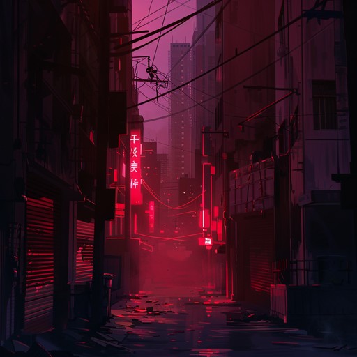 This track creates an unnerving atmosphere, where subtle ambient textures interlace with deep, pulsating synth beats. The ominous soundscape keeps listeners on edge, as though navigating through shadows in an abandoned futuristic city, hinting at hidden dangers lurking within the darkness.