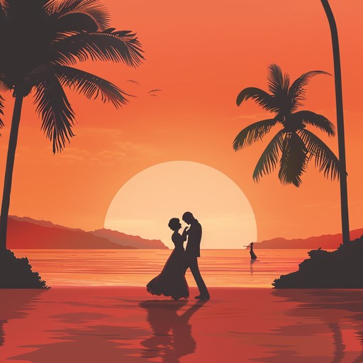 Picture a sun-drenched beach as dusk approaches, the sky painted in hues of orange and pink. This song captures the essence of a latin jazz evening with a touch of salsa flair. It's designed to evoke feelings of warmth and romantic nostalgia, perfect for a dance under the setting sun.