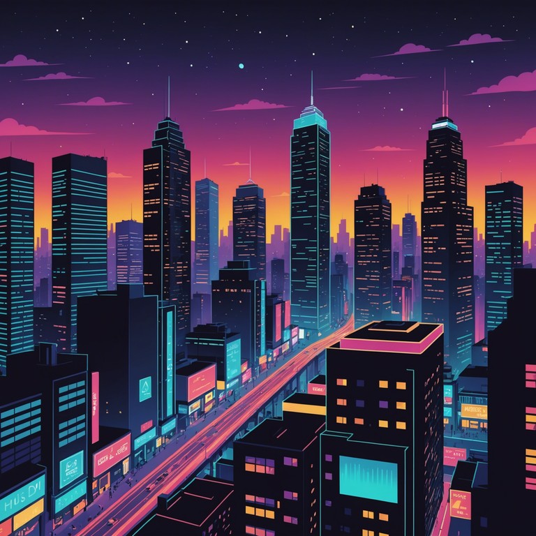 This track combines the intense energy of anime action scenes with funky guitar riffs and a groovy bassline to create an upbeat and exhilaristically thrilling soundscape. It's as if the listener is traveling through a stylish, animated neon cityscape filled with action and adventure, ideal for an anime soundtrack where characters embark on vibrant urban escapades.