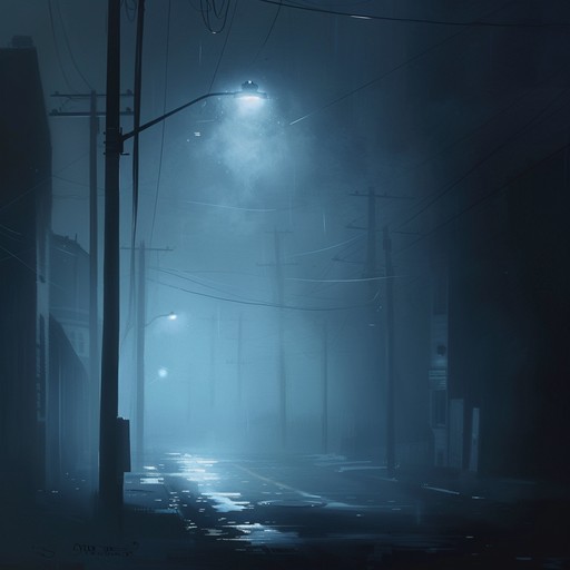 An instrumental track showcasing gritty blues rock grooves, steely guitar riffs, and a dense atmosphere reminiscent of foggy midnight streets. The melody weaves through dark, reflective themes with occasional bursts of intense, raw emotion. Ideal for late night introspection or dramatic scenes.