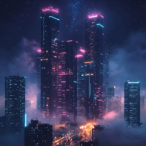 Immerse yourself in an ethereal future bass odyssey that weaves shimmering synths and pulsating beats into a tapestry of sound, evoking the neon lit nights of a futuristic metropolis. The track builds from delicate melodic motifs into soaring crescendos, capturing the essence of dreams in a digital age.