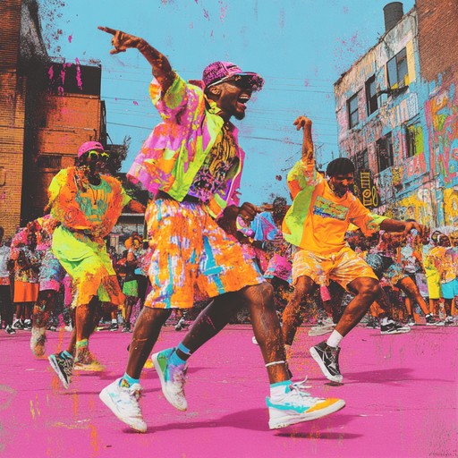 This track embodies the spirit of a lively dancehall scene, with infectious beats and an atmosphere filled with the joyous energy of dancers moving under tropical skies. The music brings a sense of unstoppable movement and celebration, perfect for dance competitions or festive gatherings