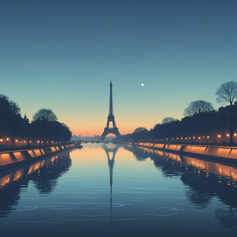 This track offers a blend of slow, emotive saxophone tones set to the gentle rhythm of lofi hip hop, evoking feelings of warmth and intimacy as if one were lounging by the seine at night, enraptured by the timeless beauty of paris' heart. The music serves as a gentle companion to late night reflection or leisurely evening strolls along cobblestone paths.