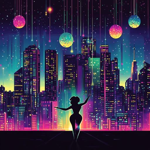 An exhilarating instrumental disco track that takes listeners on a high energy journey through pulsating electronic beats, groovy basslines, and shimmering synth melodies, perfect for igniting the dancefloor and thrilling audiences.