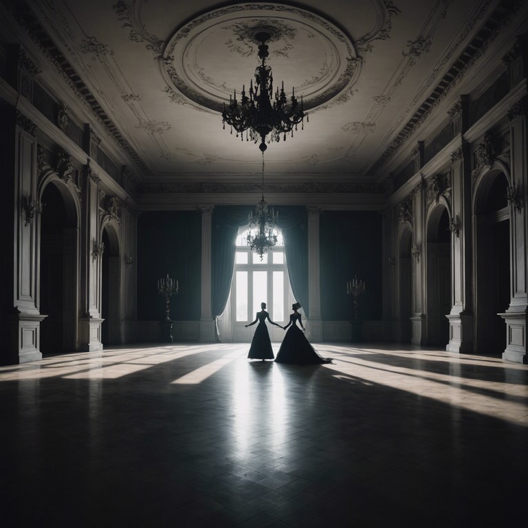 Imagine a grand ballroom where the walls are draped in velvet and the air is thick with expectancy and intrigue. The track blends the joyous clamor of age old celebrations with the brooding, atmospheric tension that defines darkwave, creating a complex soundscape where every note holds a secret.