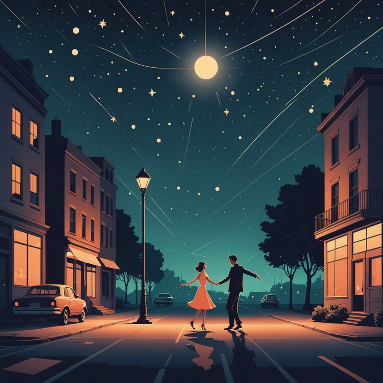 Alternate description: infuse a clear, star lit night with this beat driven, smooth soundtrack. Emphasizing a romantic vibe, it fuses soul with modern grooves to inspire love and dance.