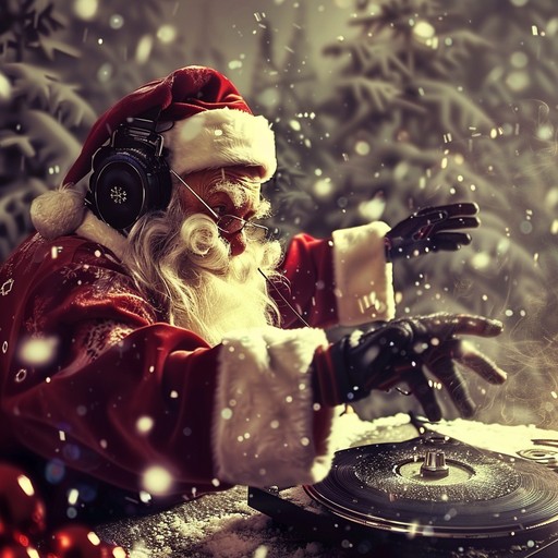 This energetic, fast-paced remix of the beloved christmas carol "jingle bells" features pulsing electronic beats, swirling synths, and festive bell sounds. It's perfect for getting people up and dancing at holiday parties.