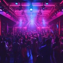 thumping rhythms electrify the urban nightlife scene