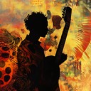 a fusion of ancient rhythms and modern electronic beats.